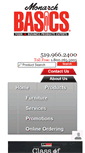 Mobile Screenshot of monarchbasics.com